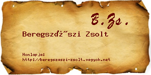 Beregszászi Zsolt névjegykártya